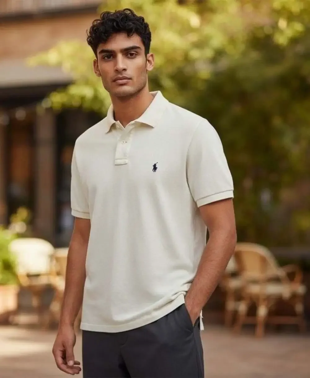 Polo Ralph Lauren Classic Fit Short Sleeve Mesh Polo Shirt